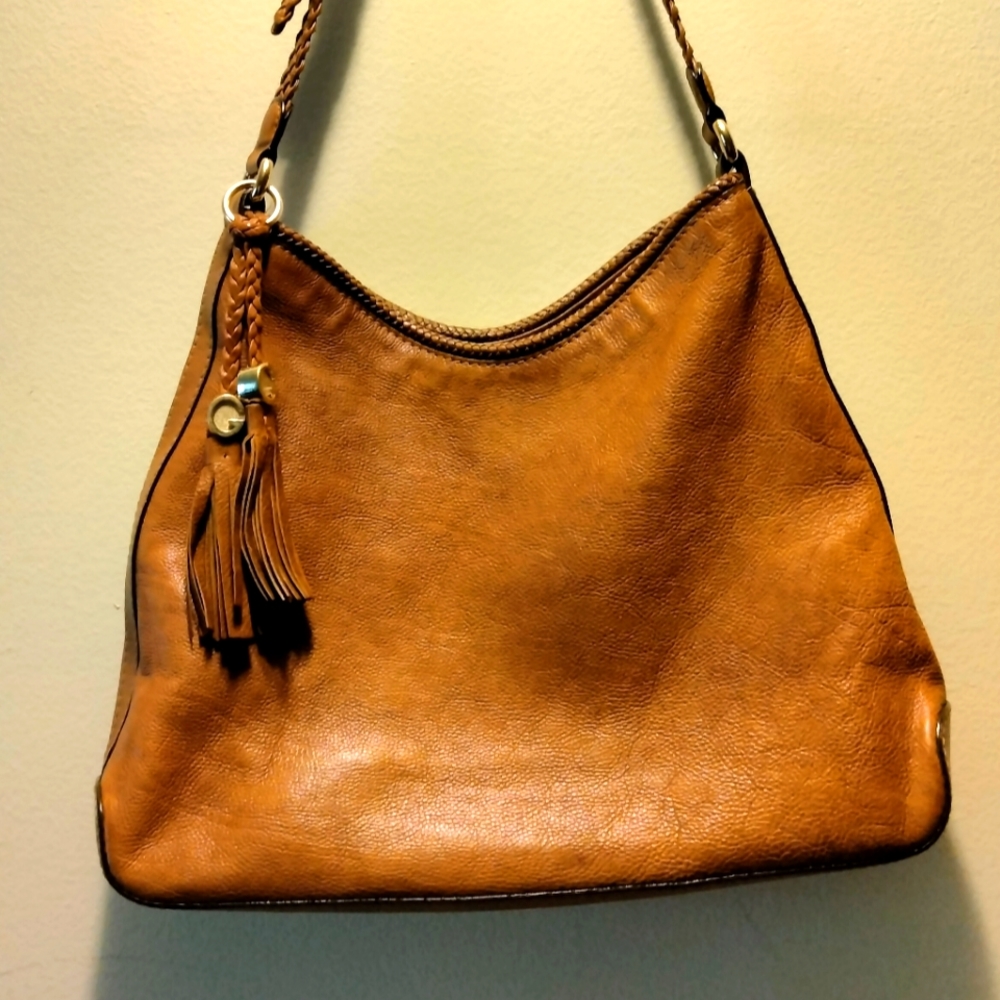 Gucci Marrakech Leather Shoulder Bag